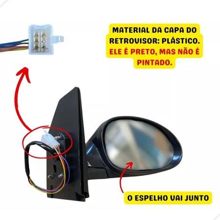 Imagem de Espelho Retrovisor Lado Direito - Lifan 620