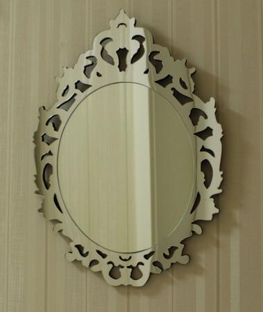 Imagem de Espelho veneziano Provençal Decorativo  50x70 3801