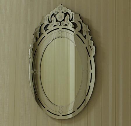 Imagem de Espelho Veneziano Provençal Decorativo 60X40 3884