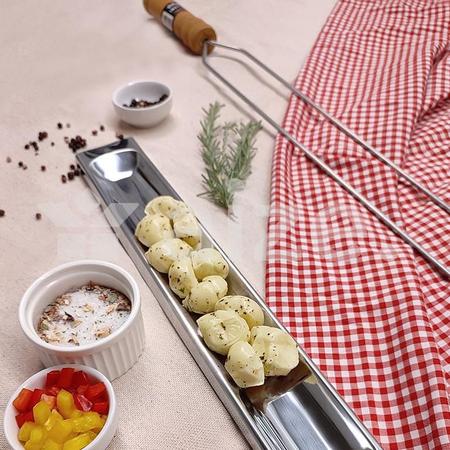 ESPETO PARA QUEIJO INOX 85CM GRILAZER Utensílios e Acessórios Casa China -  Loja oficial - Na Casa China tem