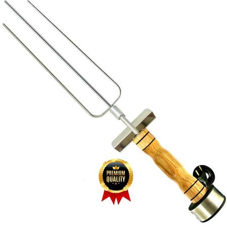 Imagem de Espeto Giratório Elétrico  Premium Churrasco Inox 220V EG011