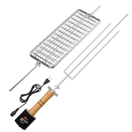 Espeto Giratório Rotativo Flex Soft Grill Churrasco Premium - Espeto -  Magazine Luiza