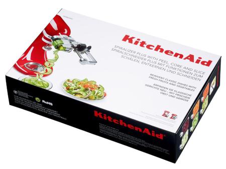 Espiralizador de Frutas e Legumes KitchenAid KI773CX para Batedeira