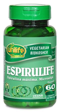 Imagem de Espirulife - Spirulina Unilife - 60 Cápsulas