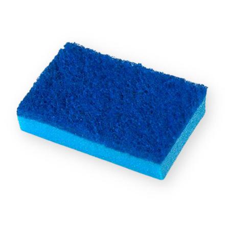 Imagem de Esponja Azul Teflon com Manta Bucha Lava Louças Bettanin - 10 Unidades