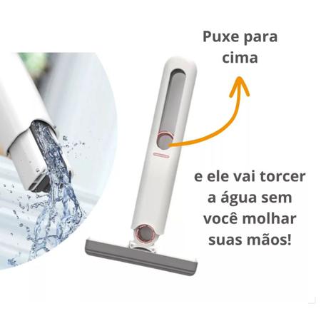 Imagem de Esponja Flexível Mini Mop Esfregão Portátil Lavável Dobrável