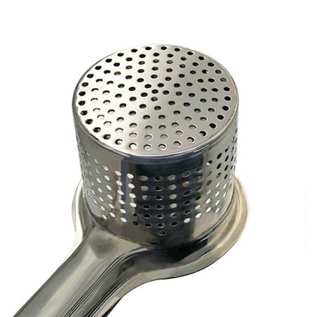 Imagem de Espremedor de Batata Manual em Aço Inox Profissional 25cm