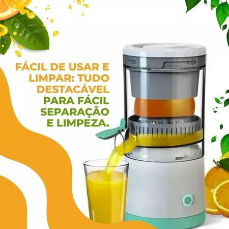 Espremedor Elétrico de Laranja Frutas Suco Automático Booglee