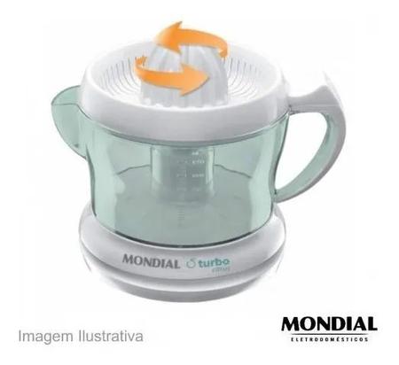 Espremedor de Frutas Mondial E-02 Premium - Elétrico 30W 1,25L Automático