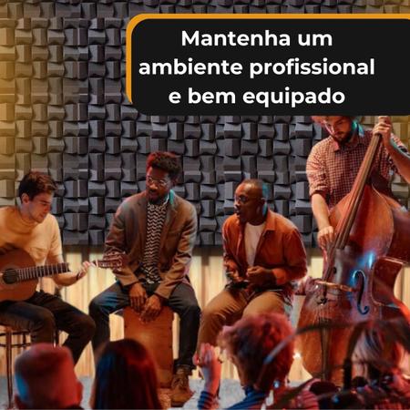 Imagem de Espuma Acústica P/ Controle Eficaz de Ruídos em Podcasts