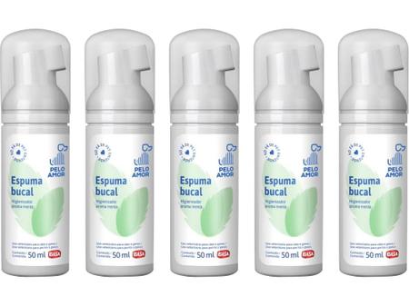 Imagem de Espuma Bucal 50ml - Ibasa - 5 Unidades