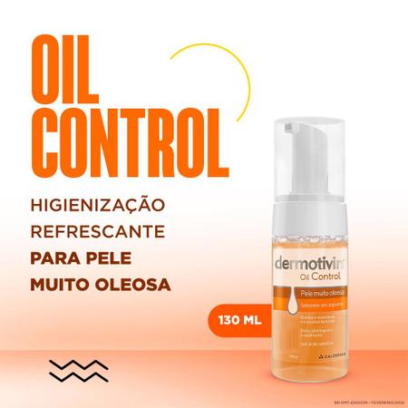 Imagem de Espuma de Limpeza Facial para Pele Muito Oleosa Dermotivin Oil Control