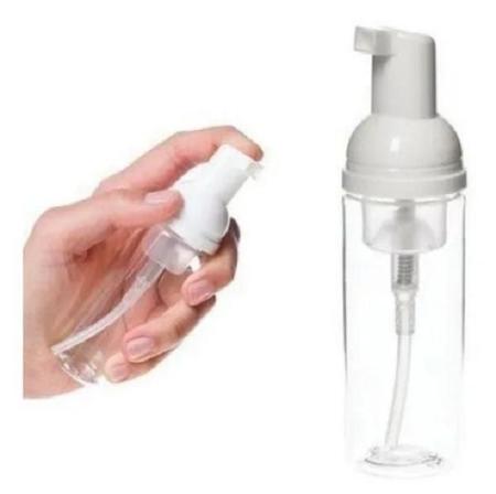 Imagem de Espumadora 50Ml Cílios E Sobrancelhas Kit 25 Frascos Cristal