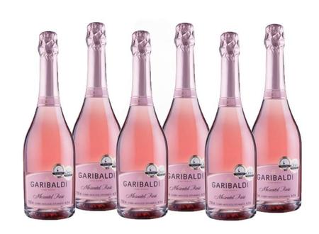 Imagem de Espumante Moscatel Rosé Garibaldi - Kit 6 X 750Ml