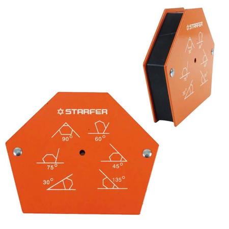 Imagem de Esquadro Magnético Hexagonal 3 12Kg - Starfer