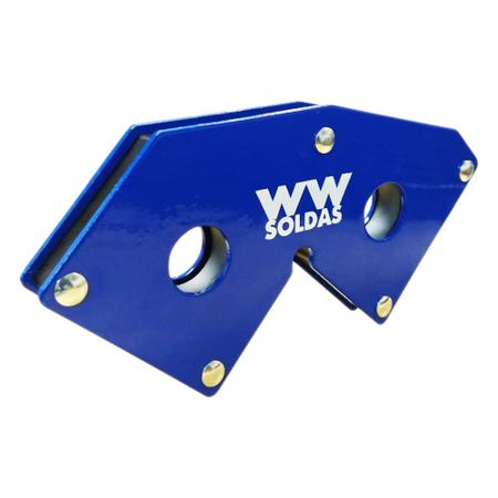 Imagem de Esquadro magnetico para solda 18kg + esquadro 7kg wwsoldas 