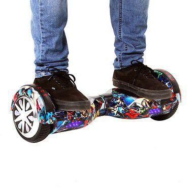 Hoverboard Skate Élétrico Bluetooth Com Led Alça Curta 6,5 Polegadas Fogo  e Água - YDTECH - Hoverboard - Magazine Luiza