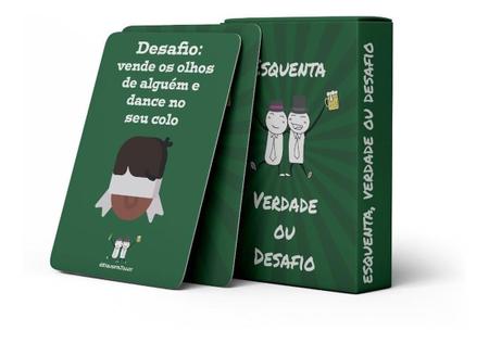 Jogo De Cartas Verdade Ou Desafio Para Casais - Pesadão, Magalu Empresas