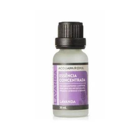 Essência Concentrada Dia a Dia 20ml c/ Gotejador Lavanda - Acqua Aroma Imagem de Essência Concentrada Dia a Dia 20ml c/ Gotejador Lavanda