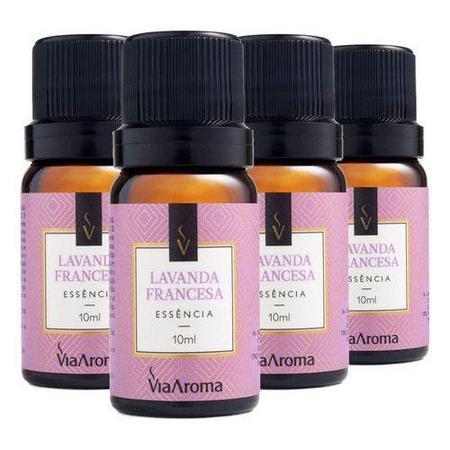 Imagem de Essência Lavanda Francesa 4 X 10ml - Via Aroma