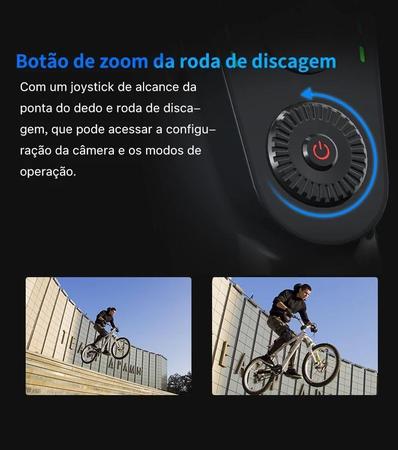 Imagem de Estabilizador Digital Bastão Gimbal 3 Eixos S5B + Tripé