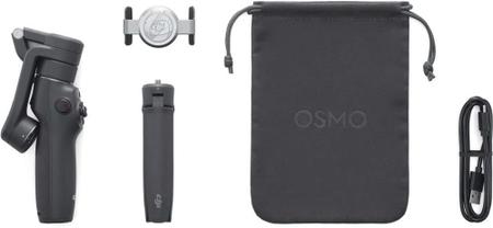 Imagem de Estabilizador DJI Osmo Mobile 6 Preto Triaxial Bluetooth 5.0 Ext. 21,5cm - DJI110