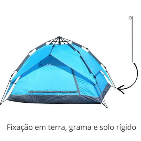 Imagem de ESTACA P/BARRACA 40 cm 12 UNIDADES AÇO CA-50 (6mm)