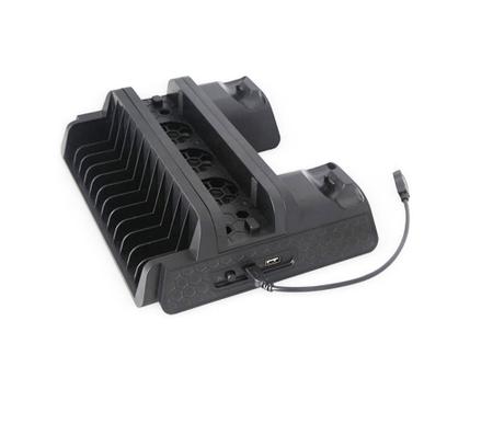 Base Cooler Suporte Vertical Compatível com Playstation 4 PS4 Slim Pró  Carregador - Dobe - Acessórios PS4 - Magazine Luiza