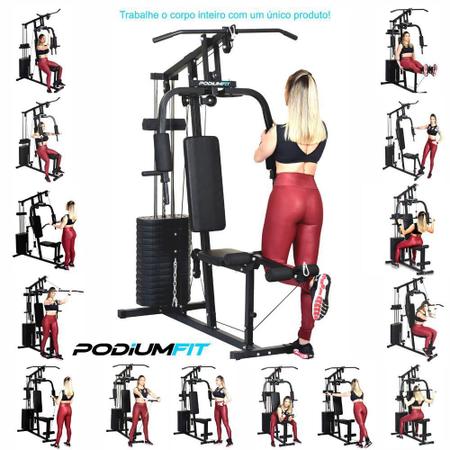 Imagem de Estação De Musculação Academia Podiumfit Me200 - 65kg