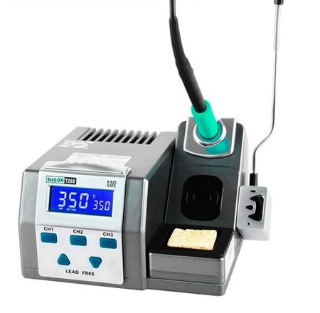 Cautin Para Soldar Electronica Estacao De Solda e Retrabalho Fer a Souder  Soldering Iron Soldering Station Ts100 Fer a souder