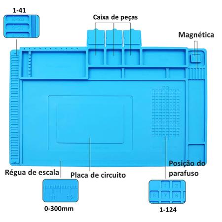 Imagem de Estação De Trabalho Manta Antiestática Magnética Potente KPAA017