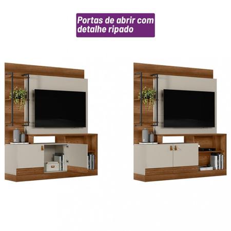 Imagem de Estante Home para TV até 50 Polegadas 2 Portas Alagoas Linea Brasil