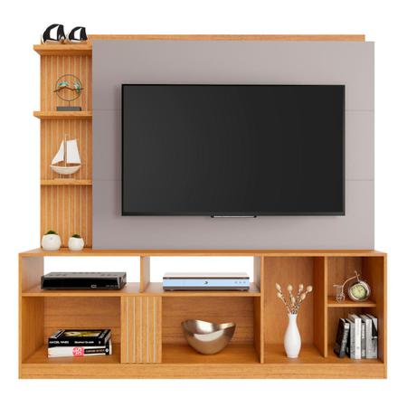 Estante Home para TV até 70 Polegadas Supremo JCM Off White / Cinamomo -  Estante para TV - Magazine Luiza