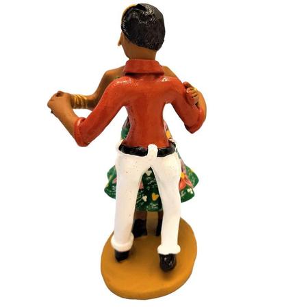 Estátua Jogo de Xadrez Escultura em Cerâmica de Caruaru - Decorar