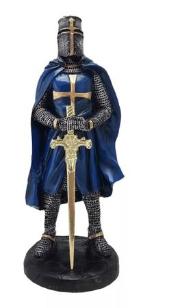 Cavaleiro Templário Guerreiro Medieval Branco Estátua Espada - Mahalo  Artesanato - Colecionáveis - Magazine Luiza