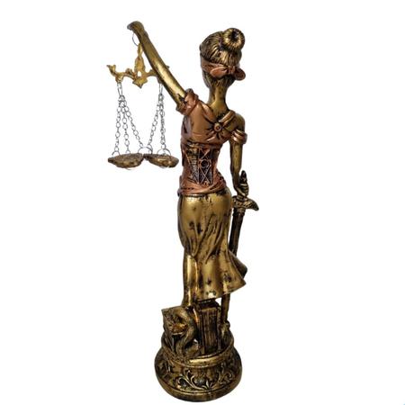 Imagem de Estatua Decorativa Deusa da Justiça Themis para Escritórios Advocacia Direito