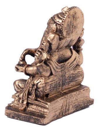 Imagem de Estatua Ganesha Deus Do Intelecto Sabedoria Decoração Resina