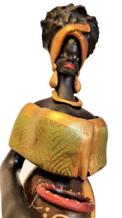 Estátua Jogo de Damas Escultura em Cerâmica de Caruaru - Decorar a