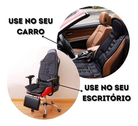 Imagem de Esteira Assento De Massagem P/ Poltrona Cadeira Banco Sofá
