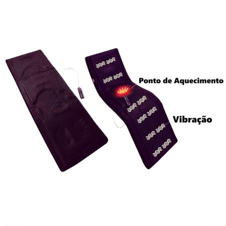 Imagem de Esteira Massageadora Magnética Com Aquecimento e Rabatan + Óleo para Massagem + Bolsa