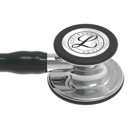 Imagem de Estetoscópio 3M Littmann Cardiology IV 6177 - Preto e Espelhado