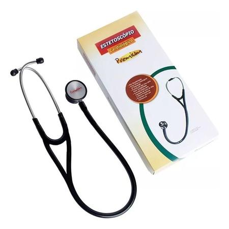 Estetoscópio Cardiológico Profissional Premium Imagem de Estetoscópio Cardiológico Profissional Premium