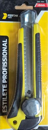 Imagem de Estilete Profissional 18mm Fertak Mais 10 Lâminas