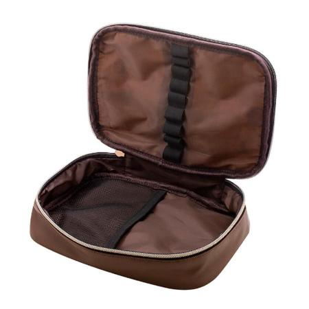 Estojo Box Necessaire Pets Cat Cinza Ziper Com Pompom - Brw - Macrozao Imagem de Estojo Box Necessaire Pets Cat Cinza Ziper Com Pompom - Brw