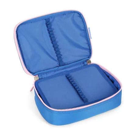 Imagem de Estojo Box Stitch Disney Classics Cor Azul Escolar Luxcel