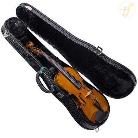 Estojo Case Viola de Arco Leilo Croco Preto 37,5 - LEILO CASES Imagem de Estojo Case Viola de Arco Leilo Croco Preto 37,5