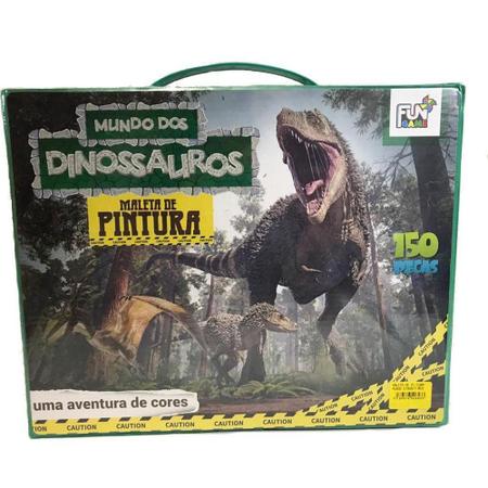 Imagem de Estojo De Pintura Mundo Dos Dinossauros 150 Peças