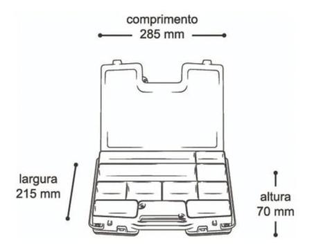 Imagem de Estojo Dois Lados Para Ferramentas/Pesca Multiuso 25393 Arqplast