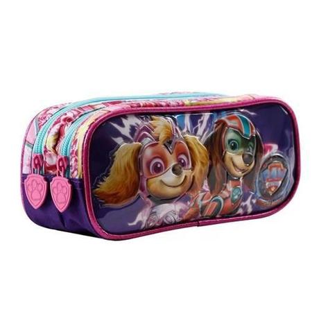 Estojo Duplo Infantil Patrulha Canina Skye R2 Xeryus - 11795 Imagem de Estojo Duplo Infantil Patrulha Canina Skye R2 Xeryus - 11795
