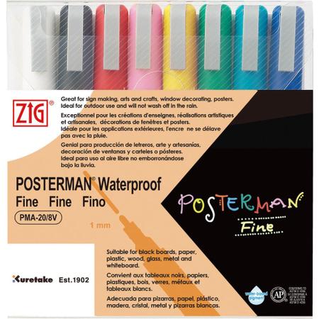 Zig Posterman Extra Fine PMA10 White